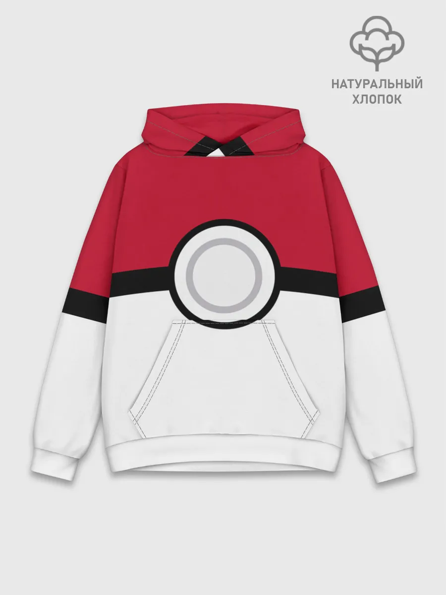 Худи мужской база хлопок / Покебол