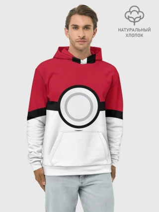 Худи мужской база хлопок / Покебол