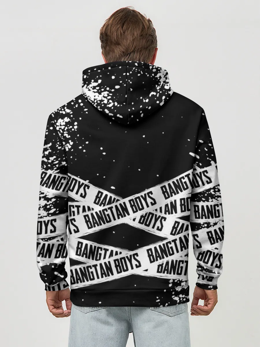 Худи мужской база хлопок / BTS / БТС