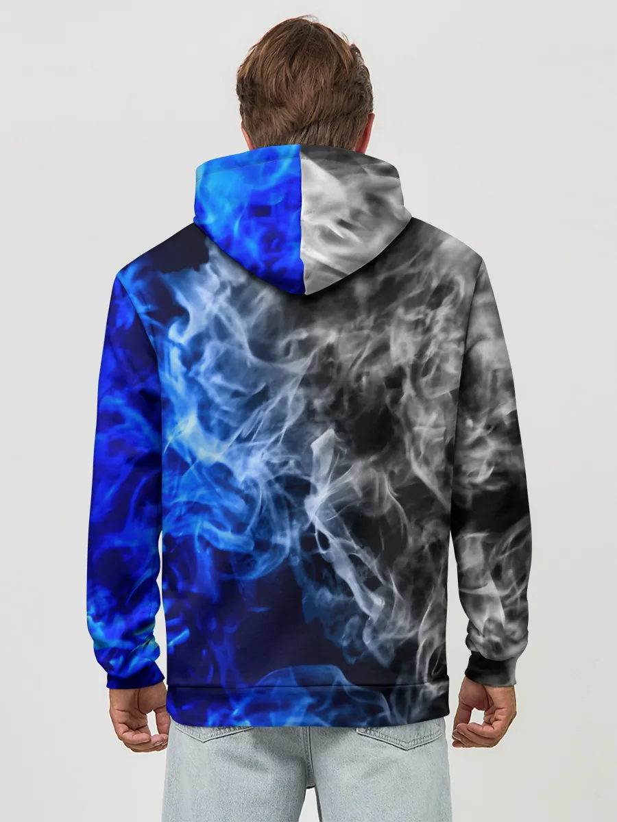 Худи мужской база хлопок / БИТВА ОГНЕЙ