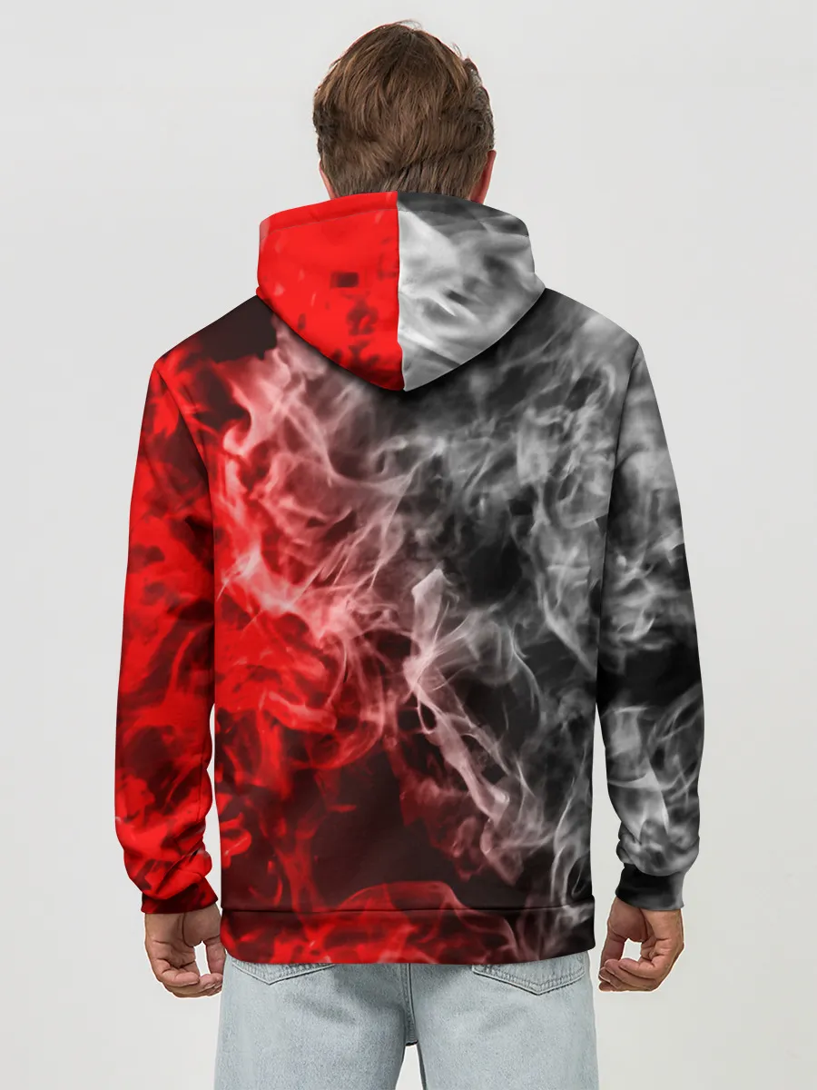 Худи мужской база хлопок / БИТВА ОГНЕЙ