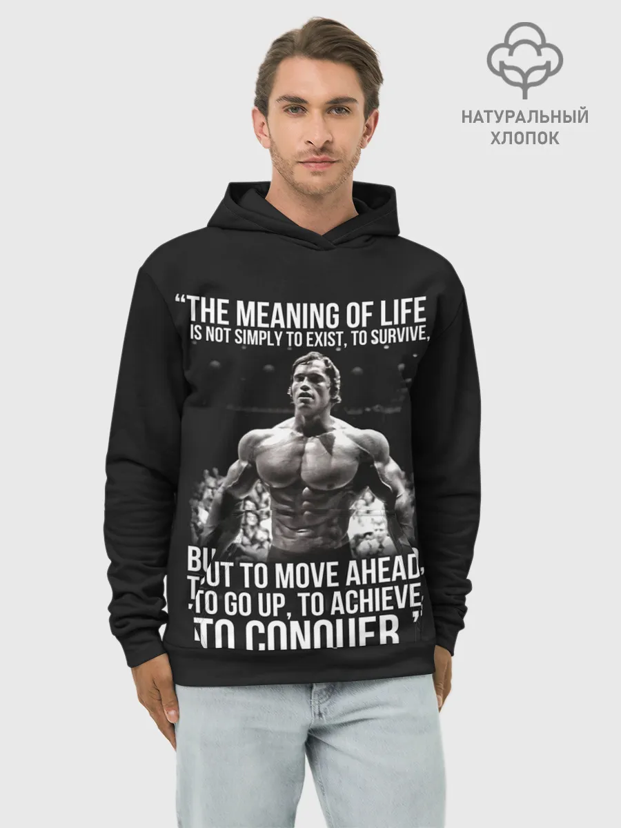 Худи мужской база хлопок / The Meaning Of Life