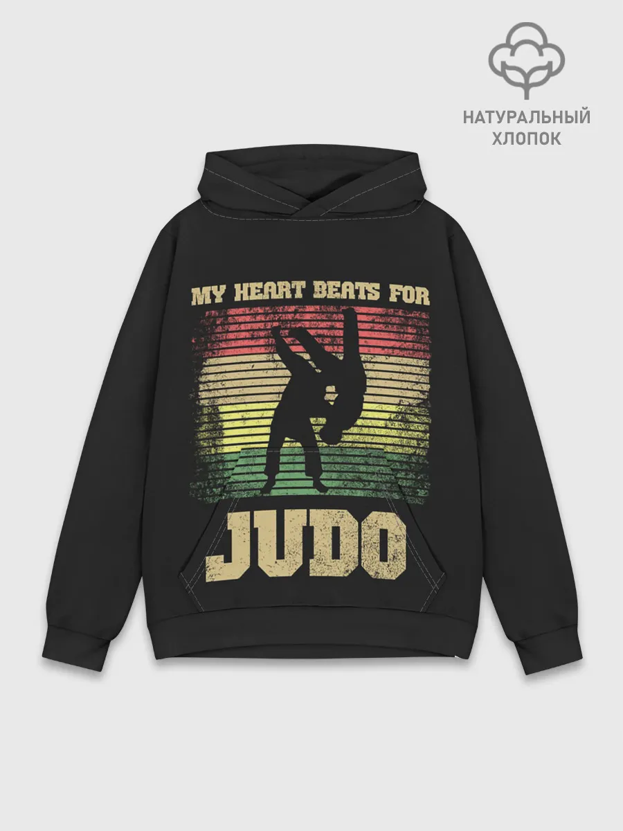 Худи мужской база хлопок / Judo