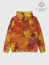 Худи мужской база хлопок / Осенние листья
