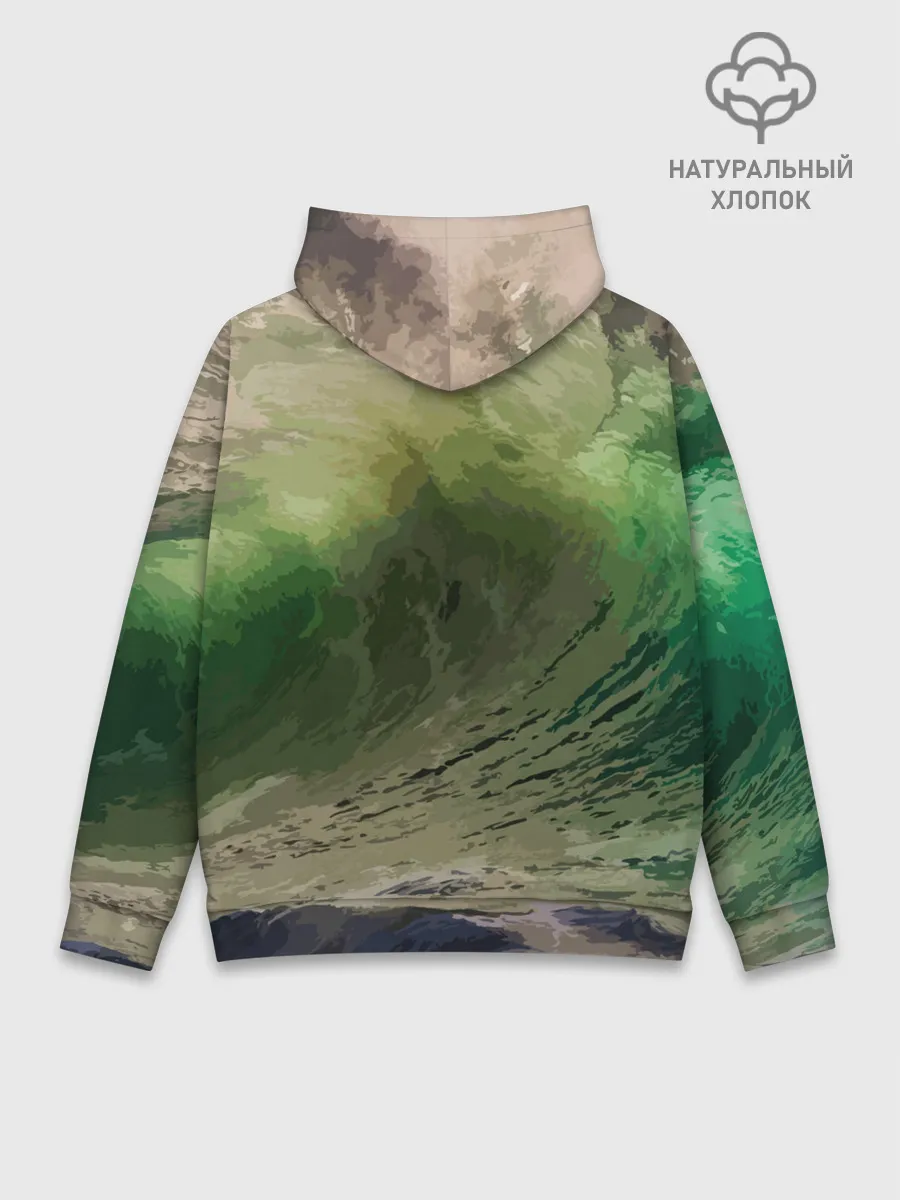 Худи мужской база хлопок / Great White