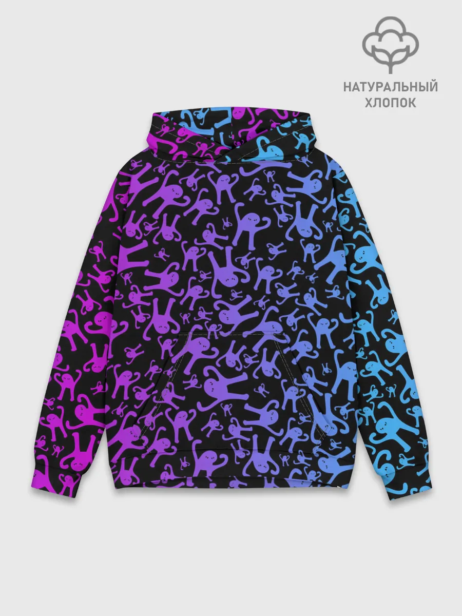 Худи мужской база хлопок / ЪУЪ СЪУКА