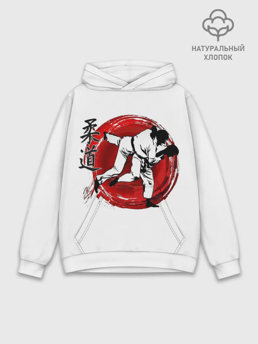 Худи мужской база хлопок / Judo