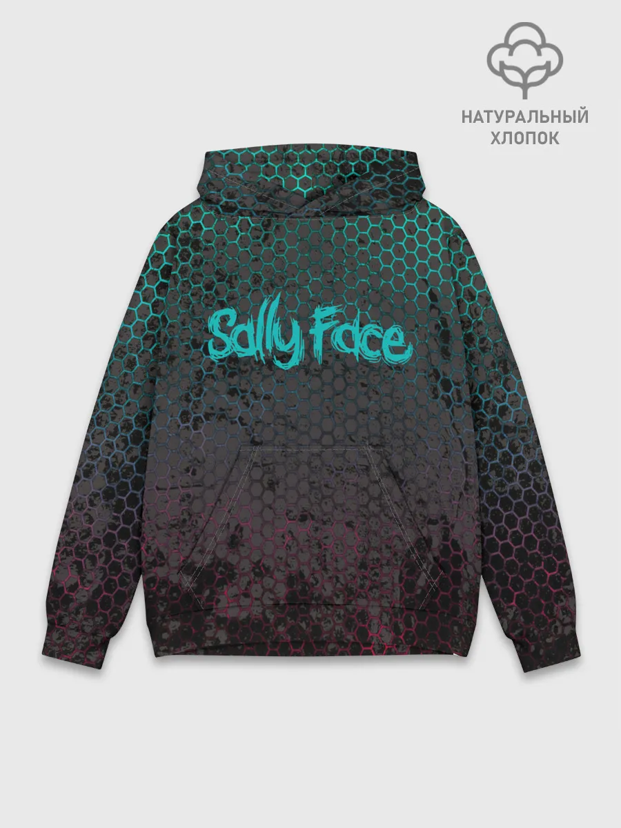 Худи мужской база хлопок / SALLY FACE.
