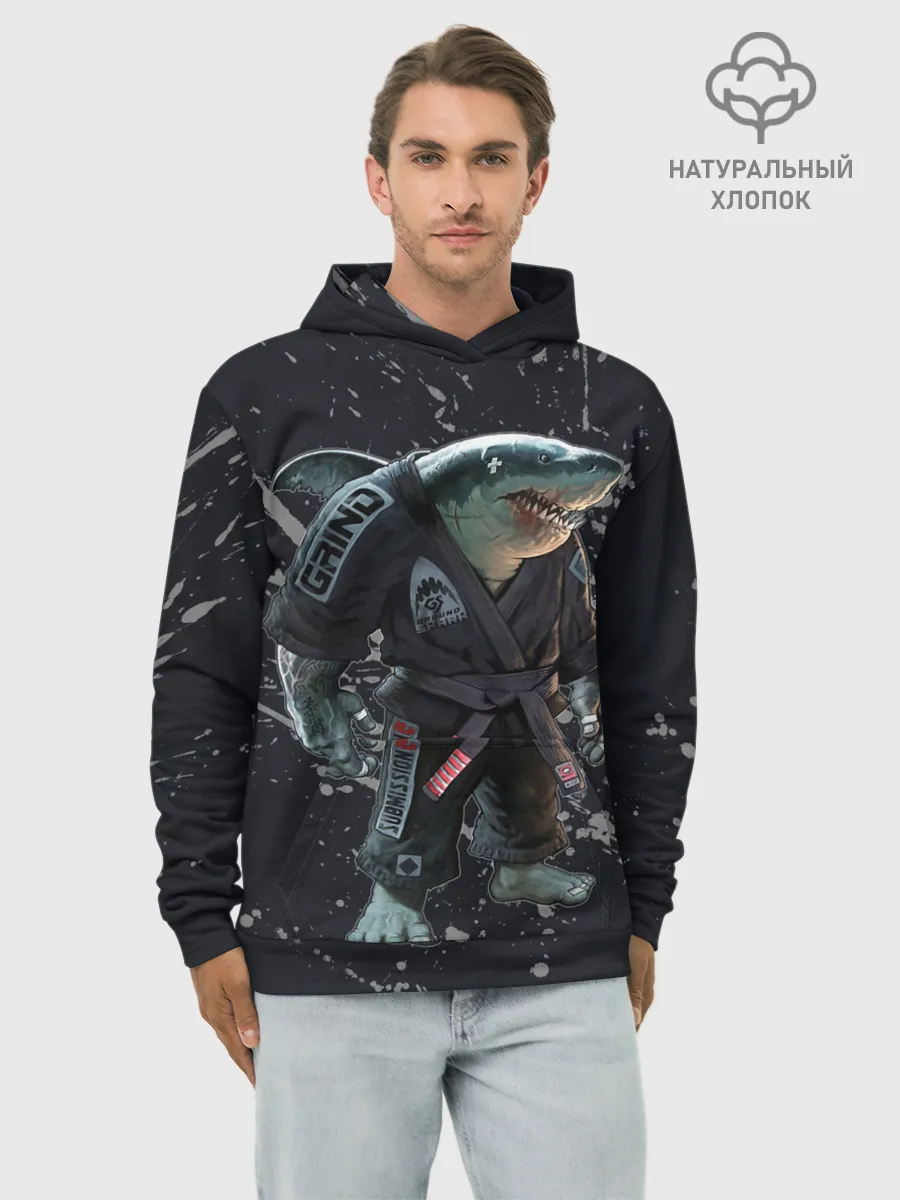 Худи мужской база хлопок / Judo