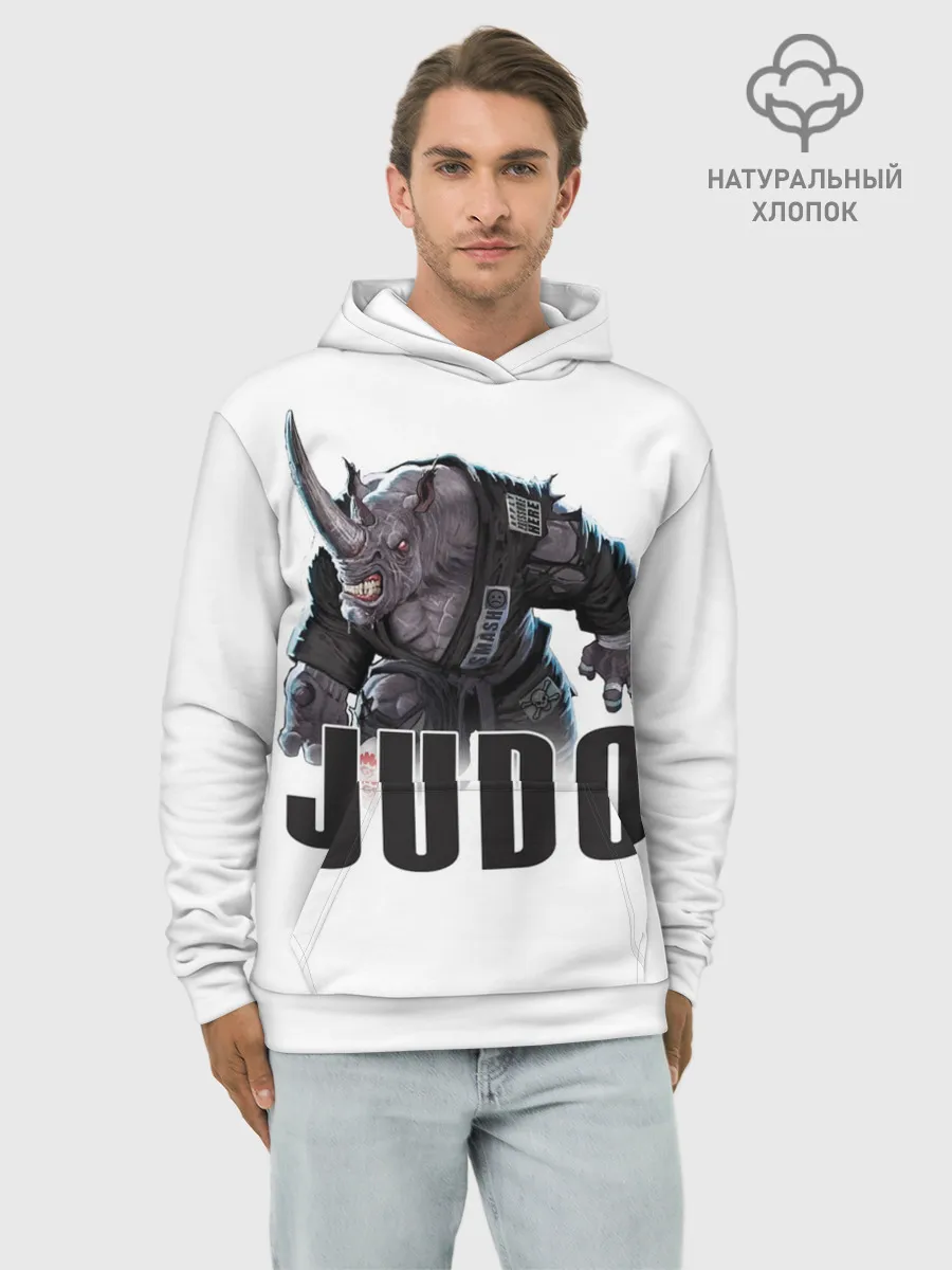 Худи мужской база хлопок / Judo