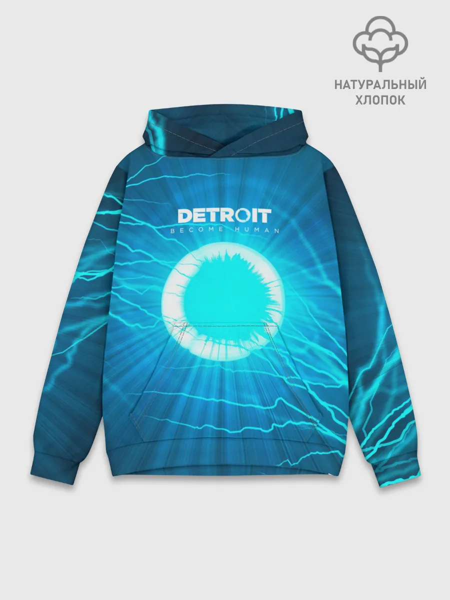 Худи мужской база хлопок / Detroit: Вecome Human