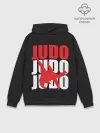 Худи мужской база хлопок / Дзюдо