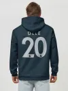 Худи мужской база хлопок / Dele Alli third 18-19