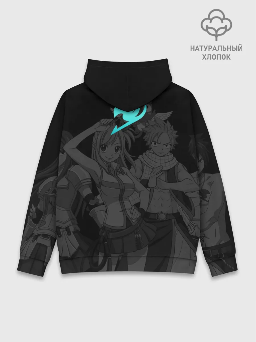 Худи мужской база хлопок / банда Фейри Тейл