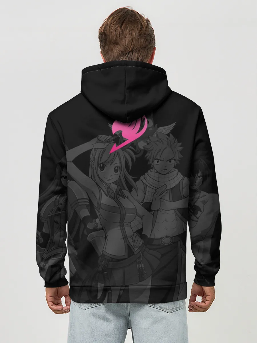 Худи мужской база хлопок / Fairy Tail, Люси