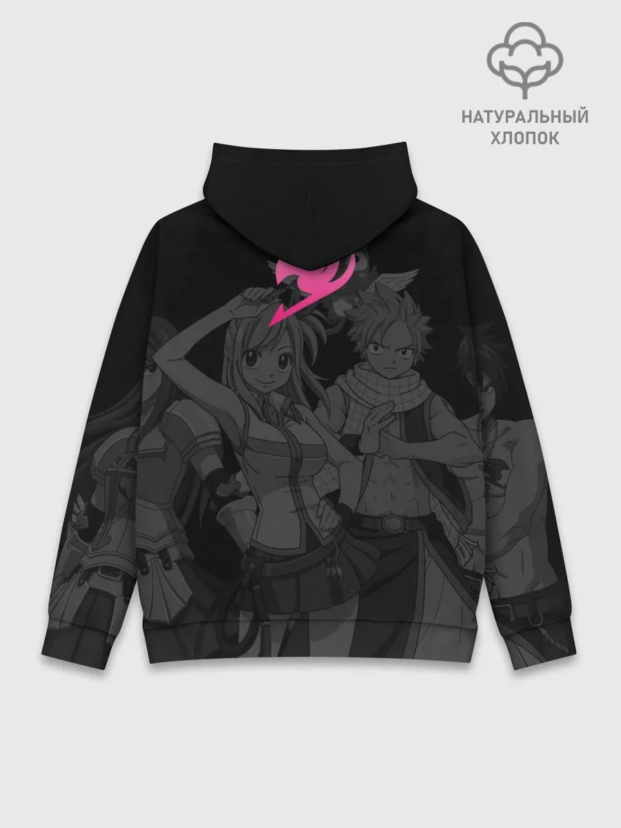 Худи мужской база хлопок / Fairy Tail, Люси