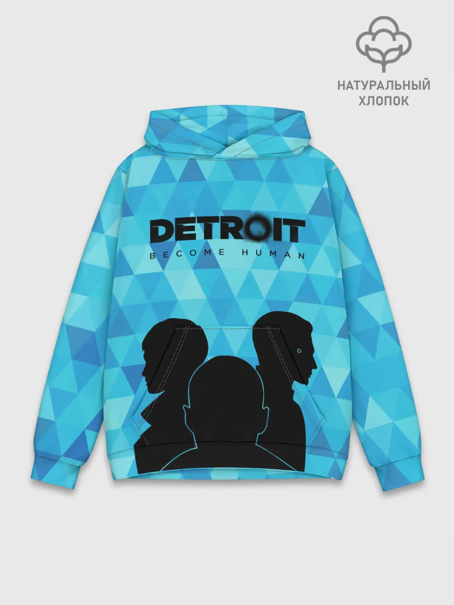 Худи мужской база хлопок / Detroit: Become Human.
