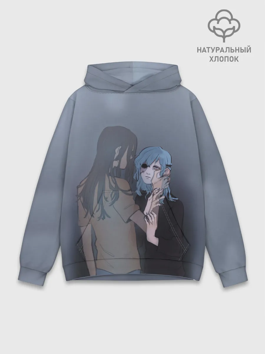 Худи мужской база хлопок / Sally Love