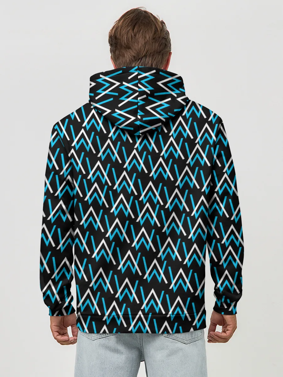 Худи мужской база хлопок / ALAN WALKER