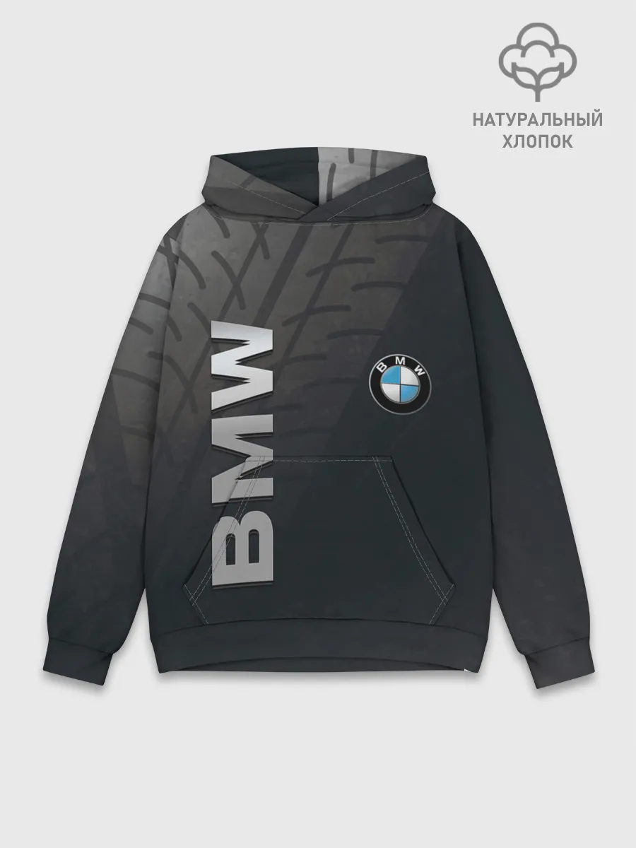 Худи мужской база хлопок / BMW