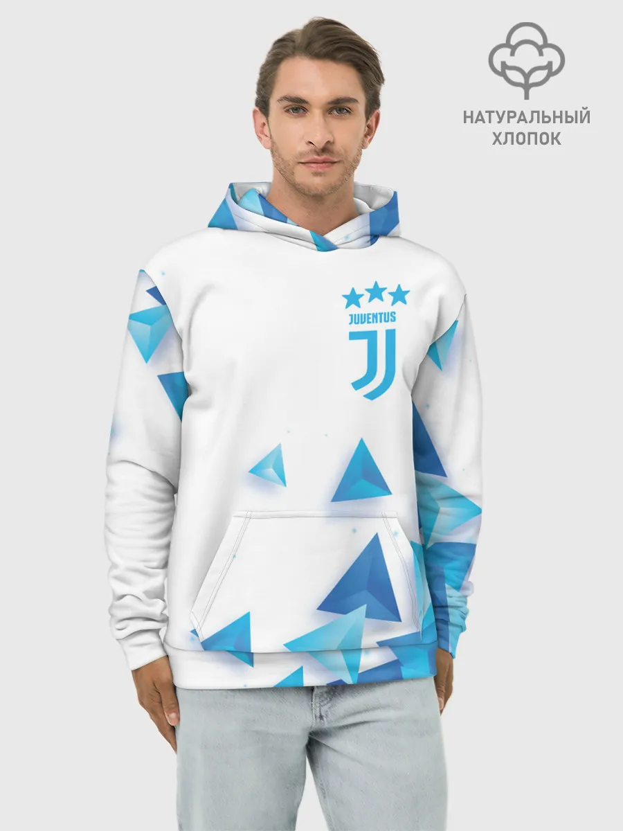 Худи мужской база хлопок / Juventus
