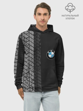 Худи мужской база хлопок / BMW