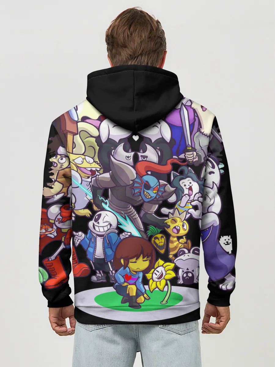 Худи мужской база хлопок / UNDERTALE