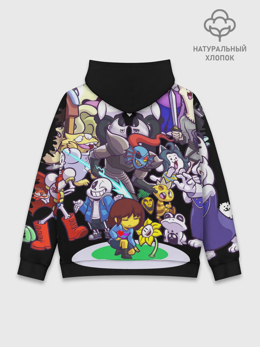 Худи мужской база хлопок / UNDERTALE