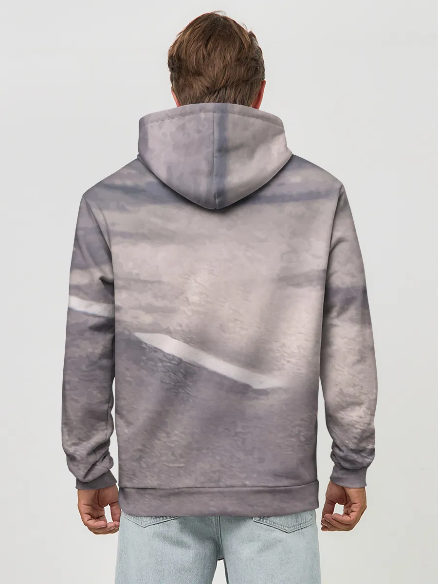 Худи мужской база хлопок / ЪУЪ СЪУКА