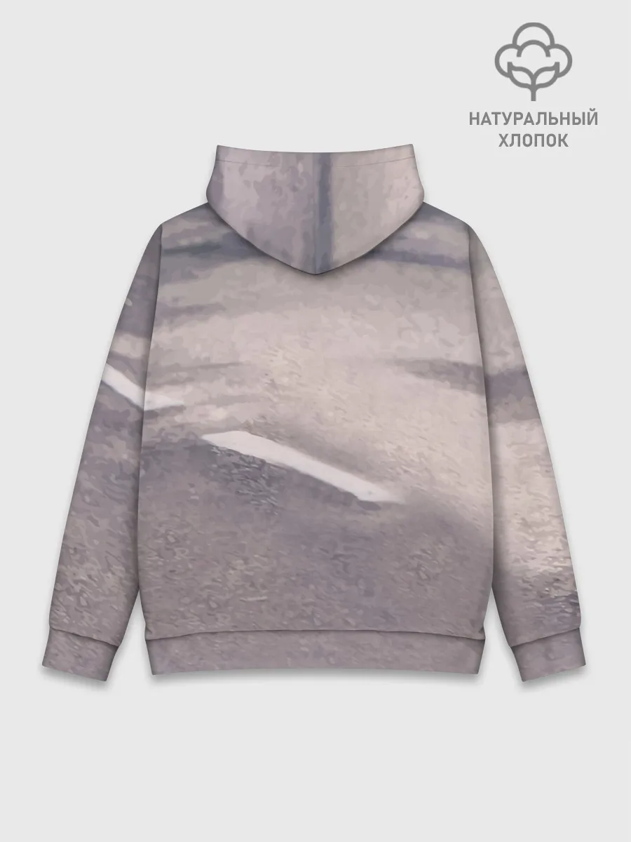 Худи мужской база хлопок / ЪУЪ СЪУКА