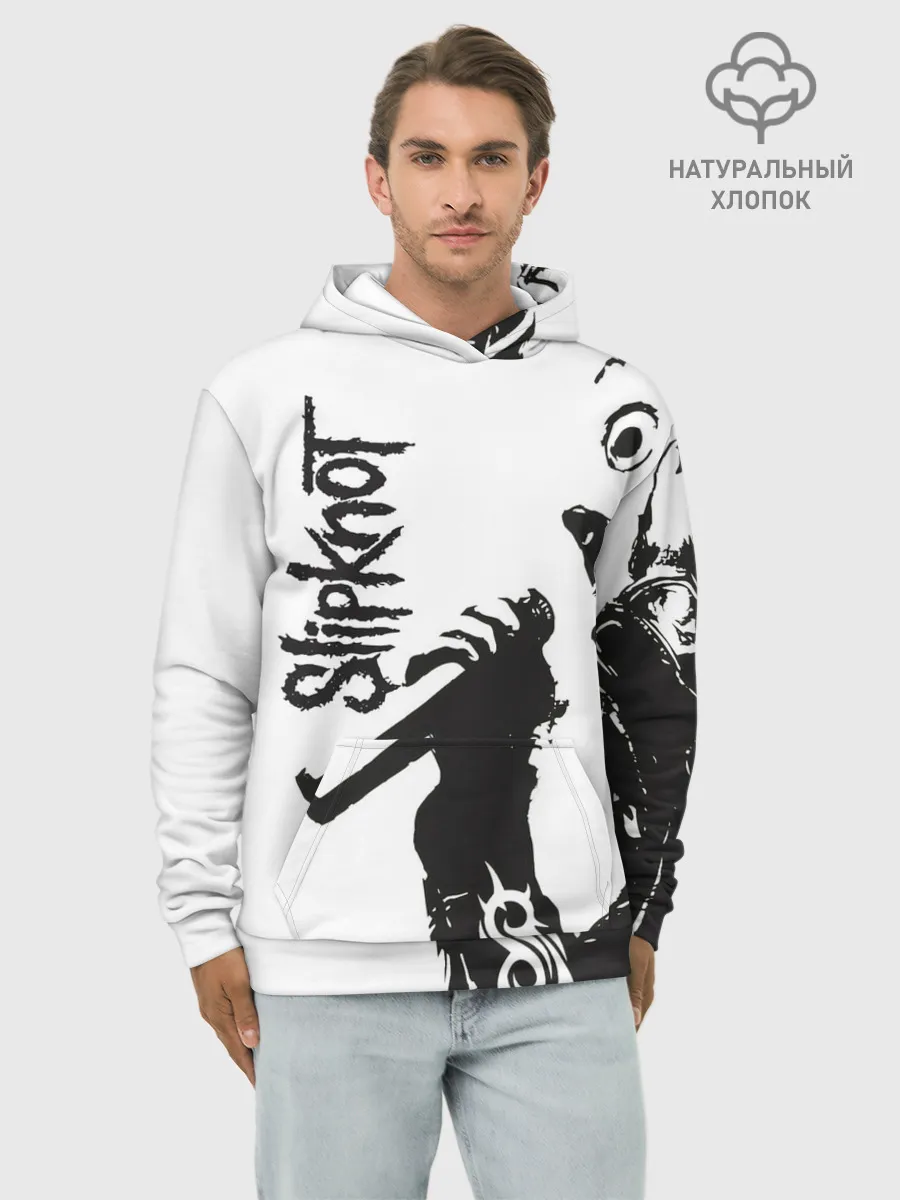 Худи мужской база хлопок / Slipknot.