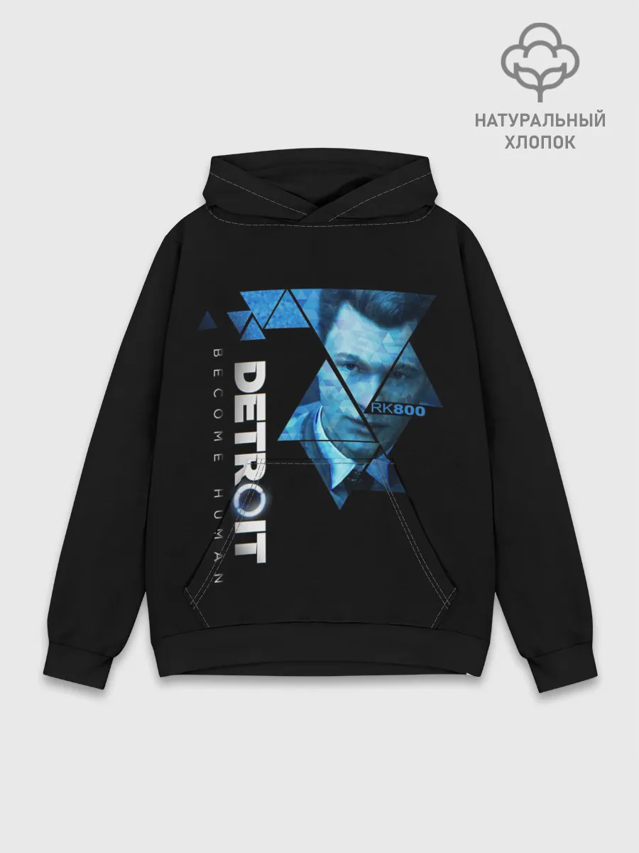 Худи мужской база хлопок / Detroit become human