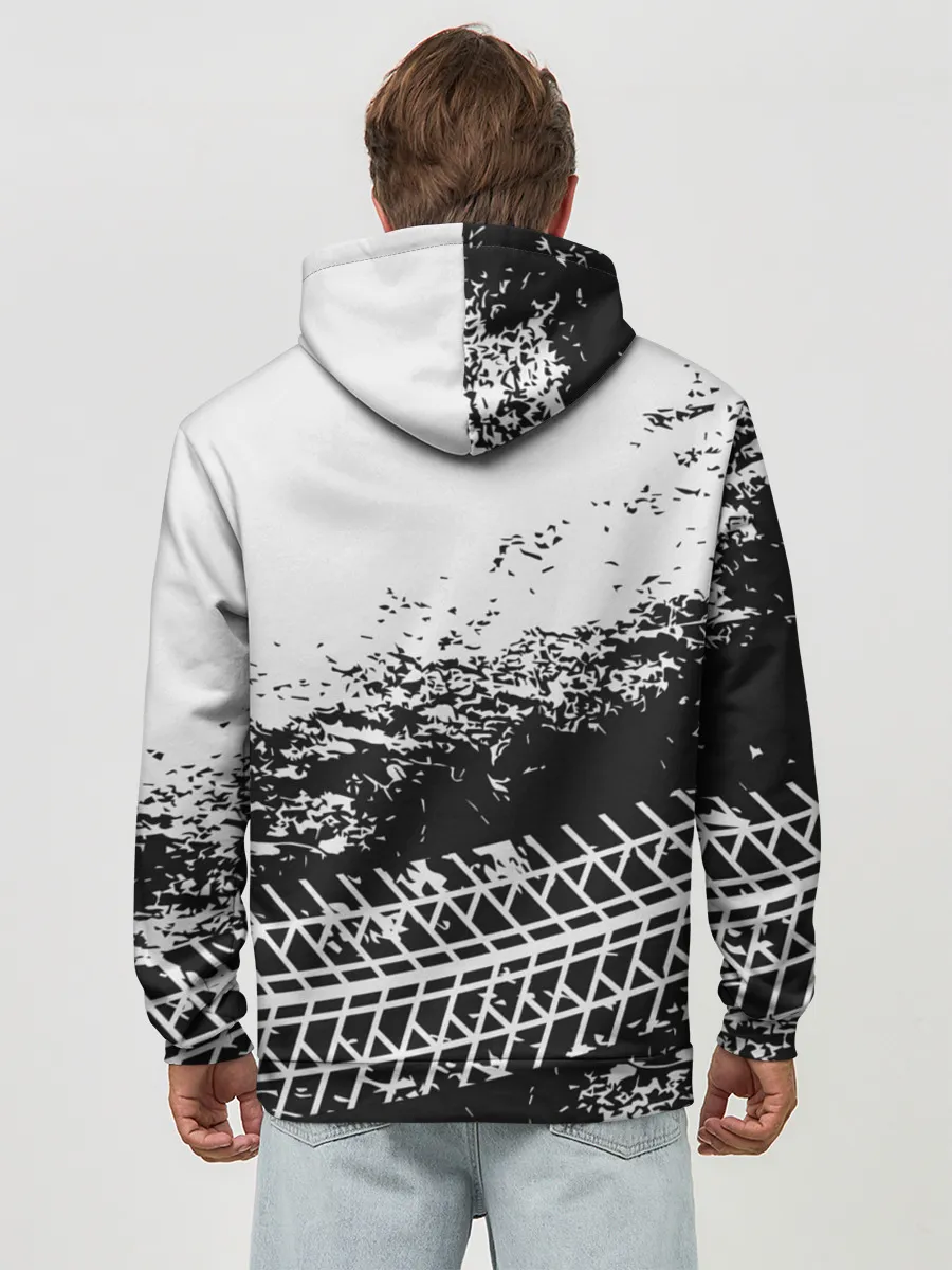 Худи мужской база хлопок / Mitsubishi