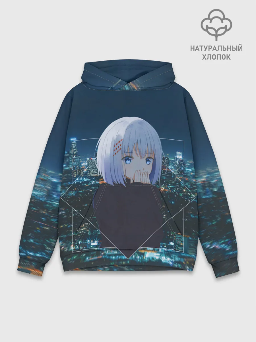 Худи мужской база хлопок / Origami Tobiichi