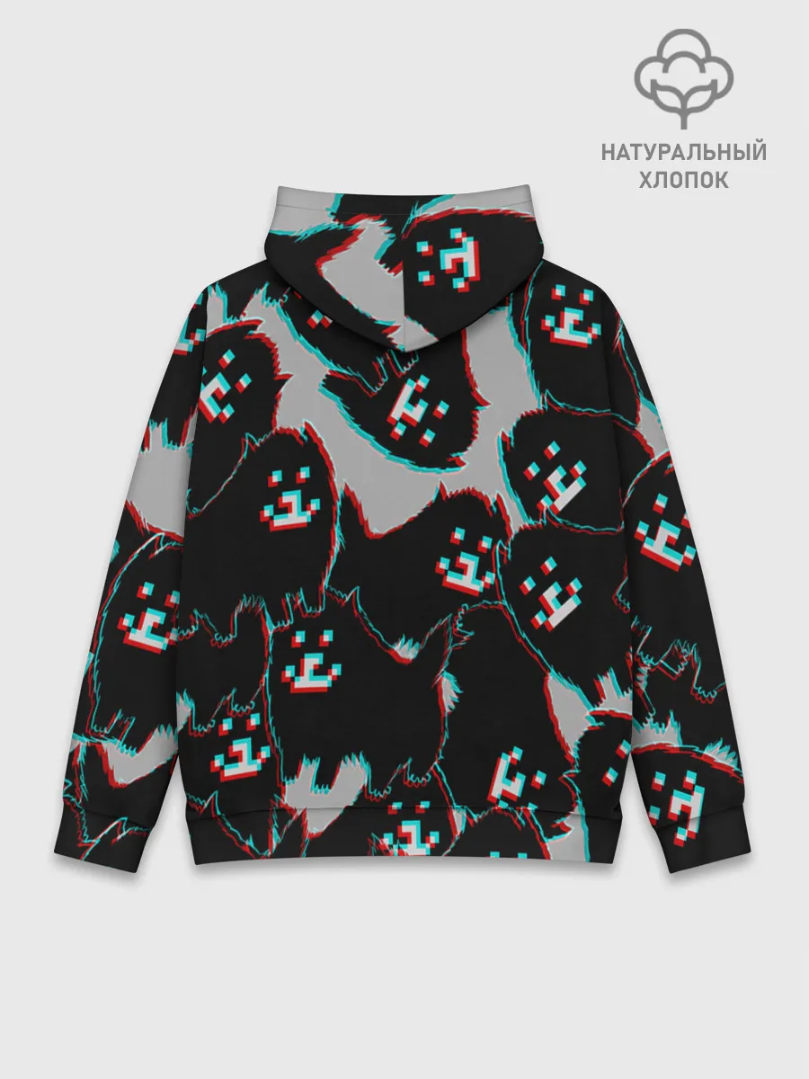 Худи мужской база хлопок / Undertale