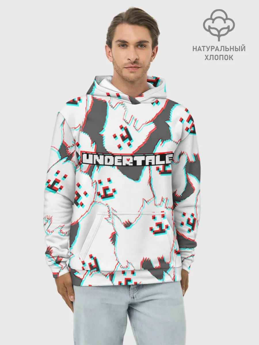 Худи мужской база хлопок / Undertale