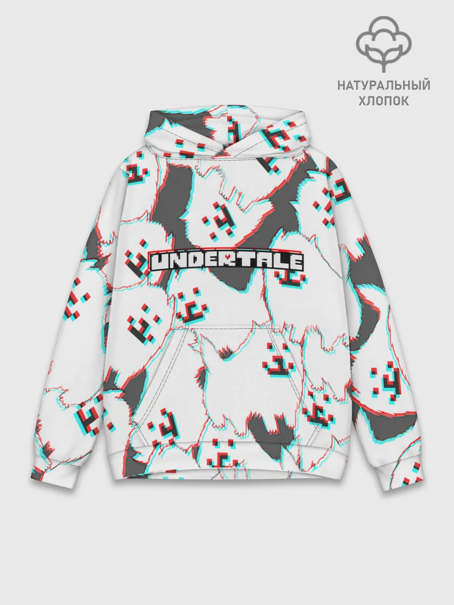 Худи мужской база хлопок / Undertale