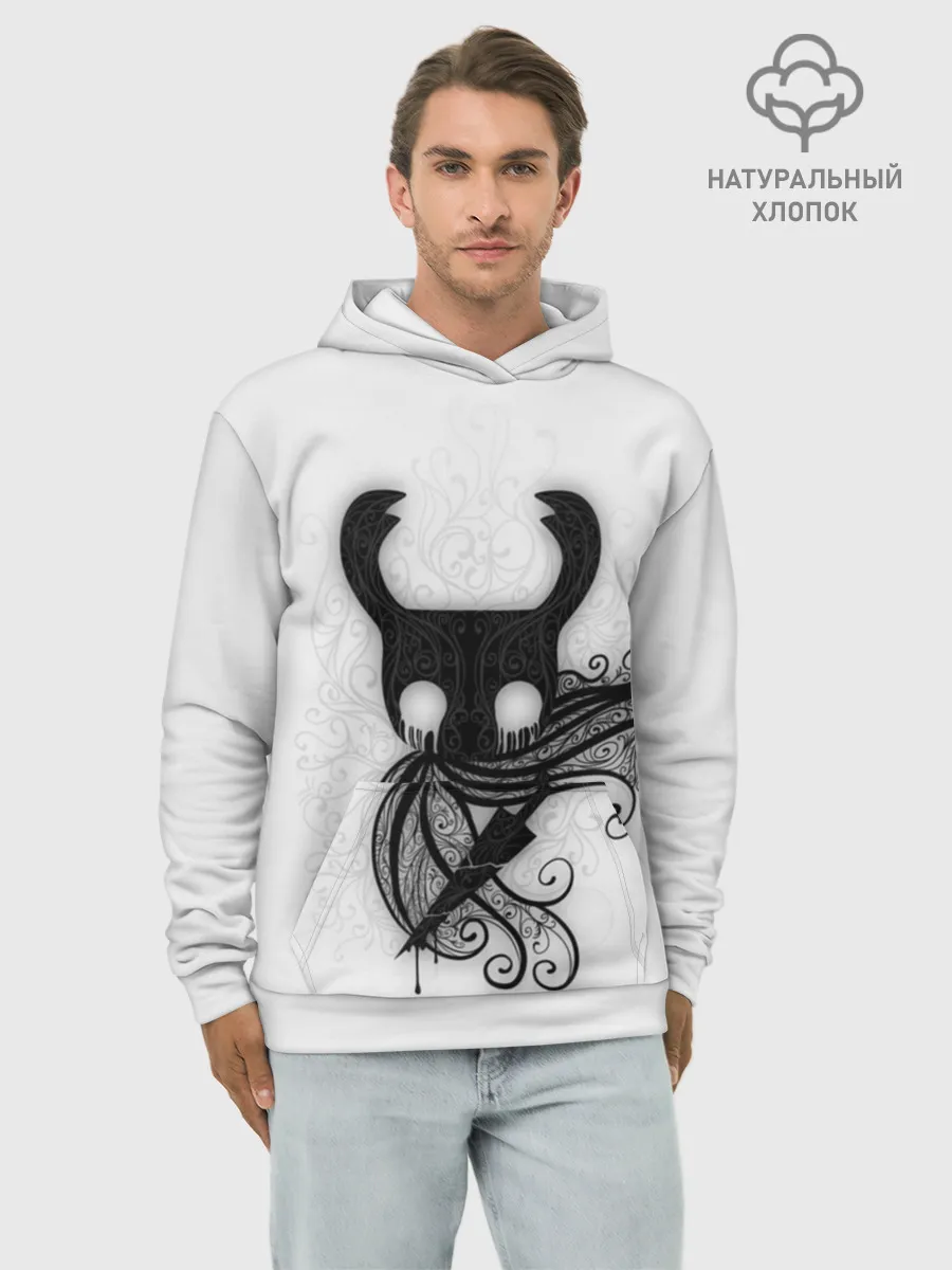 Худи мужской база хлопок / Hollow Knight