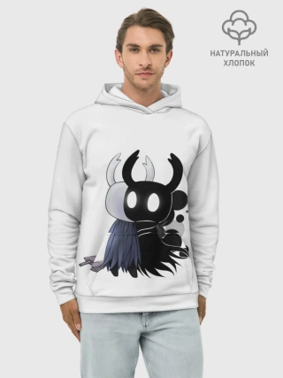 Худи мужской база хлопок / Hollow Knight