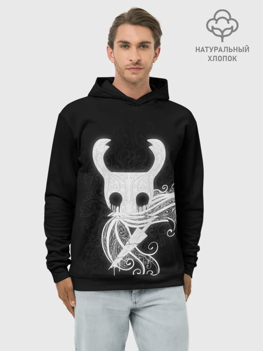 Худи мужской база хлопок / Hollow Knight