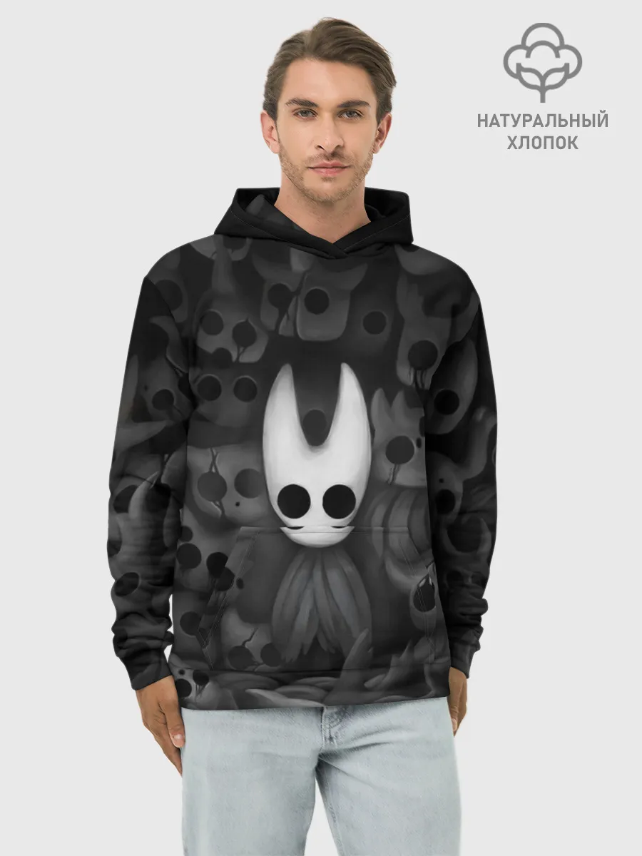 Худи мужской база хлопок / Hollow Knight