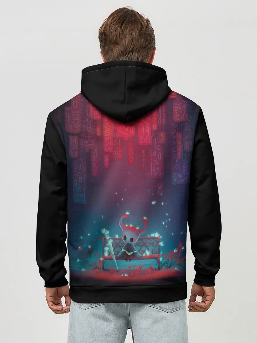 Худи мужской база хлопок / hollow knight