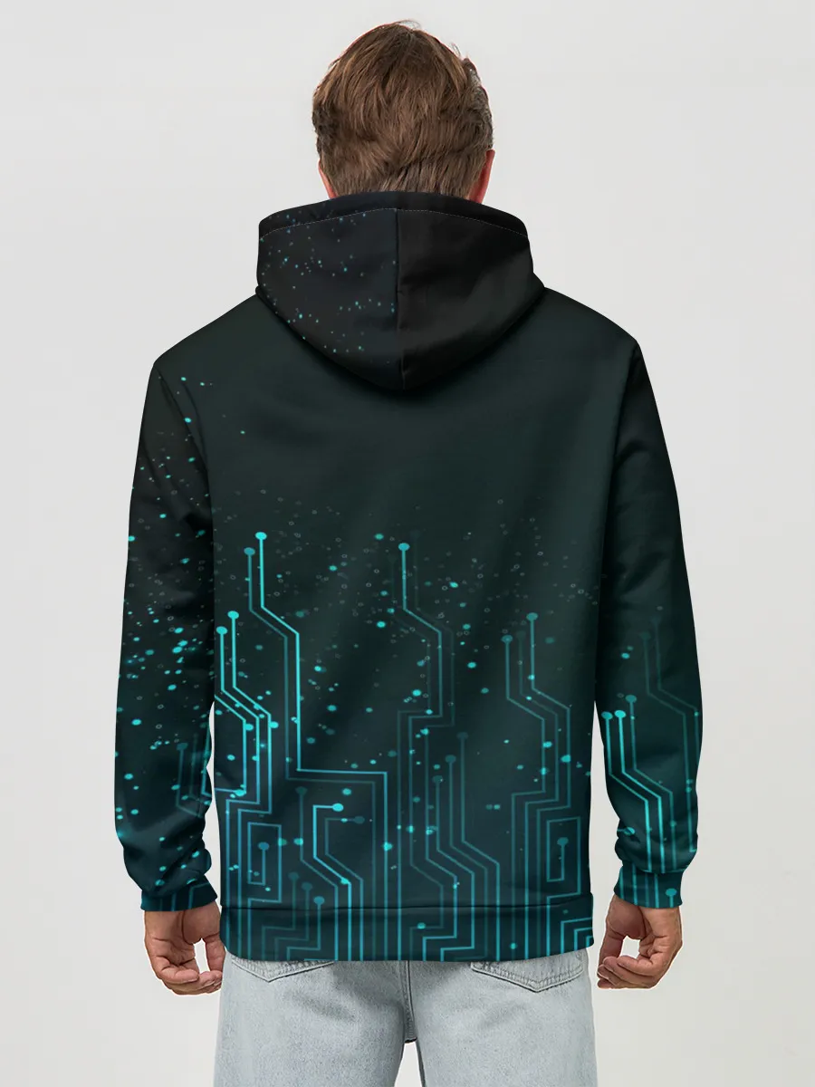 Худи мужской база хлопок / Detroit: Вecome Human