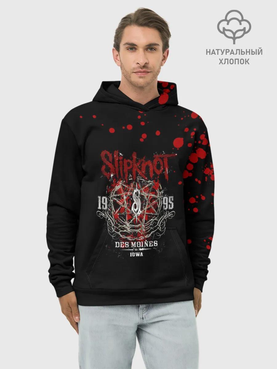 Худи мужской база хлопок / Slipknot