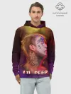 Худи мужской база хлопок / Lil Peep ART