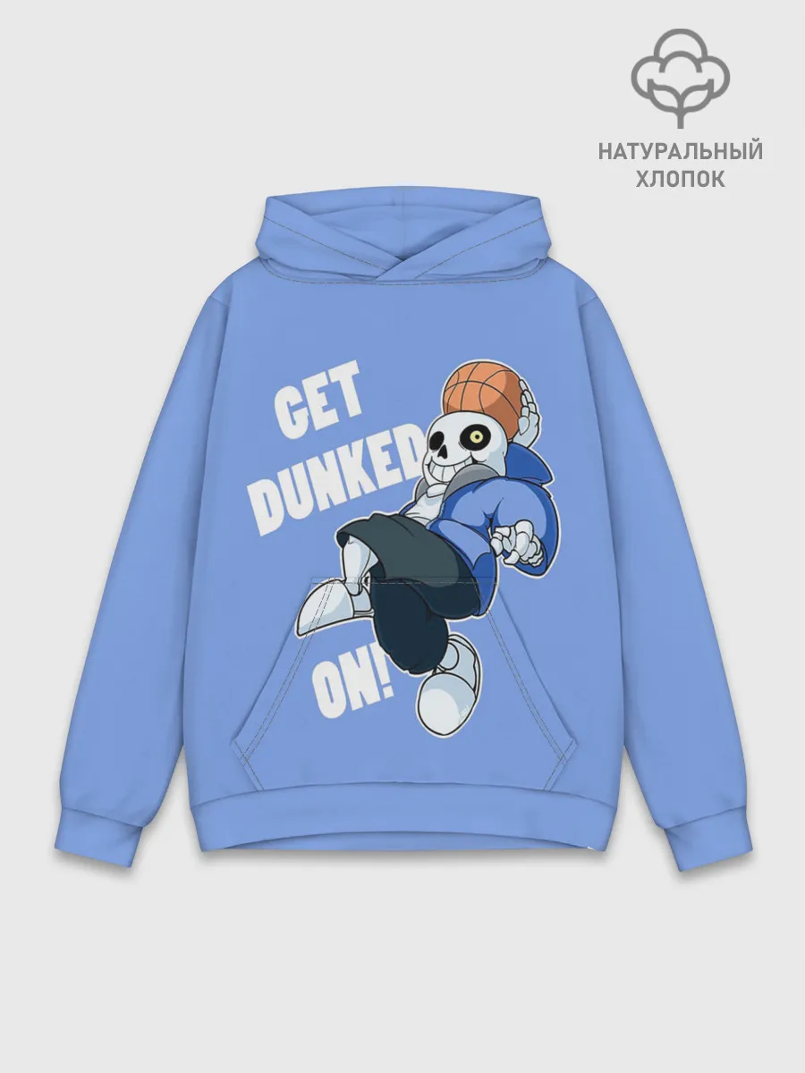 Худи мужской база хлопок / GET DUNKED