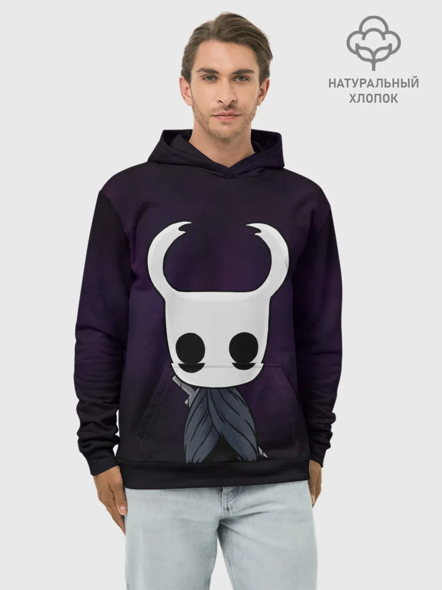 Худи мужской база хлопок / Hollow Knight