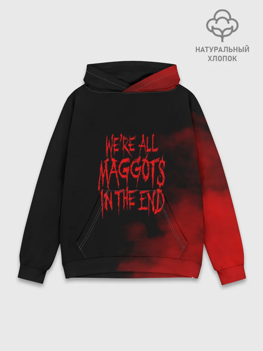 Худи мужской база хлопок / Maggots - Slipknot