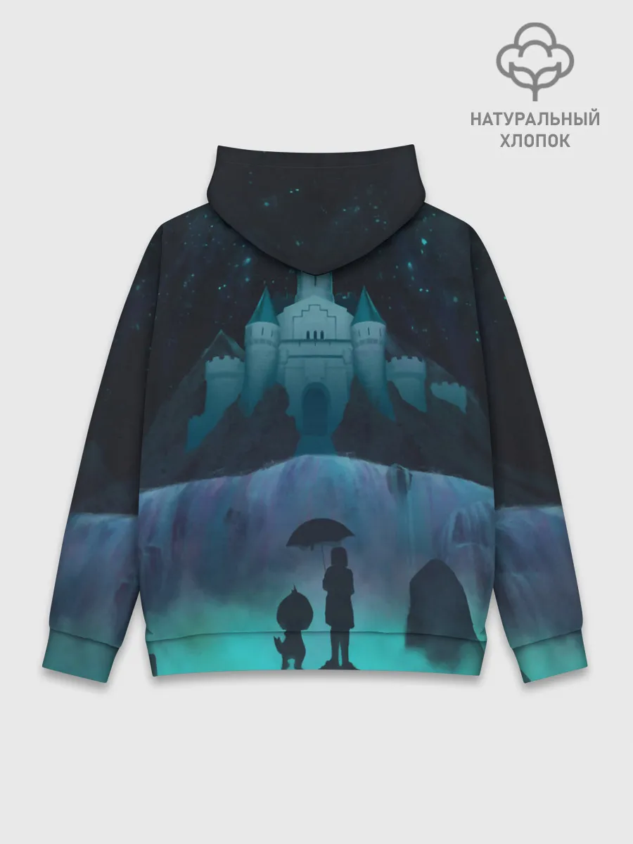 Худи мужской база хлопок / undertale