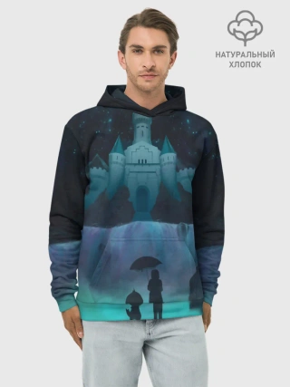 Худи мужской база хлопок / undertale